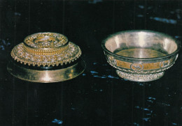 Mongolia - Mongolian Cups , Silver Plated - Mongolie