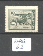 ARG YT S 379A En XX - Dienstzegels