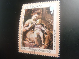 Antonio Corregio (1489-1534) - Val 3d+ - Multicolore - Oblitéré - Année 1984 - - Viêt-Nam