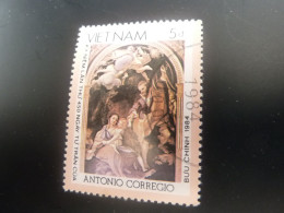Antonio Corregio (1489-1534) - Val 5d+ - Multicolore - Oblitéré - Année 1984 - - Viêt-Nam