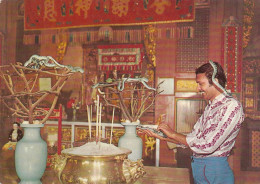 Malaysia - Penang , Snake Temple 1984 - Malaysia