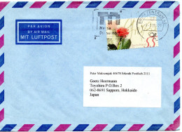 73469 - Bund - 2005 - 55c Blumengruss EF A LpBf BRIEFZENTRUM 40 - ... -> Japan, Zum Inlandstarif Unbeanstandet! - Covers & Documents