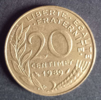 Pièce De 20 Centimes Marianne 1989 - 20 Centimes