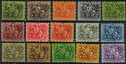 1953 Selo De Auto. Do Rei D. Dinis  AF 763-77 / Sc 761-75 / YT 774-88 / Mi 792-806 Novo / MNH / Neuf / Postfrisch [zro] - Neufs