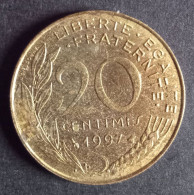 Pièce De 20 Centimes Marianne 1997 - 20 Centimes