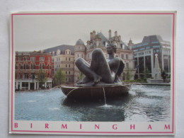 BIRMINGHAM VICTORIA SQUARE THE RIVER FOUNTAIN - Birmingham