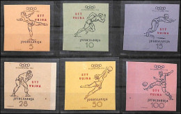 1952  IMPERFORATED SET : Helsinki Olympics Issue. - Sonstige & Ohne Zuordnung