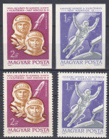 Hongrie 1965 PA N° 270-271a 270-271 MNH ** Vol Du Vaisseau Spatial Voskhod-2  (K8) - Ungebraucht