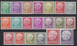 GERMANY Saar 380-399,unused (**) - Unused Stamps