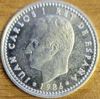 ESPAGNE 1 Peseta 1986 KM#821 SPL - 1 Peseta