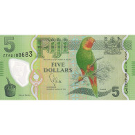 Billet, Fiji, 5 Dollars, 2013, KM:115, NEUF - Fidschi