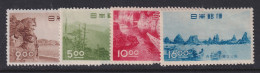 Japan, Scott 450-453, MLH - Ongebruikt