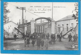 58 GUERIGNY - Les Forges - Sortie Des Ouvriers - Animée - Guerigny