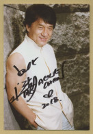 Jackie Chan - Hong Kong Actor, Filmmaker & Martial Artist - Signed Photo - 2018 - Actors & Comedians