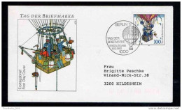 FDC - FIRST DAY COVER (GERMANIA - GERMANY - DEUTSCHE) - MONGOLFIERA - BALLOON - 1991-2000