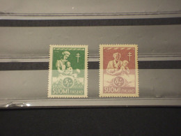 FINLANDIA - 1946 ANTITUBERCOLOSI 2 VALORI - NUOVI(++) - Unused Stamps