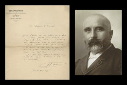 Charles André (1842-1912) - Astronome Français - Lettre Autographe Signée - 1897 - Inventori E Scienziati