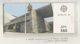 Grece Carnet N° C1728 ** Europa 1990 Batiments Postaux - Libretti