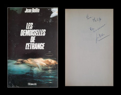 Jean Rollin (1938-2010) - French Film Director - Rare Signed French Book - COA - Acteurs & Toneelspelers