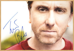 Tim Roth - English Actor - Rare In Person Signed Large Photo - Brussels 2010s - Attori E Comici 