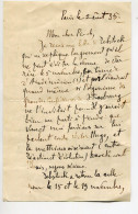 Lettre Autographe XAVIER DE MAGALLON Député De L'Hérault / Ecrivain / Membre De L'ACTION FRANCAISE - Politico E Militare