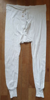 RARE CALECON ANCIEN ANNEES 20 EN COTON ECRU - 1900-1940