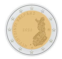 FINLANDIA 2€ 2.023 2023 Bimetálica SC/UNC "SERVICIOS SOCIOSANITARIOS"  T-DL-13.564 - Finland