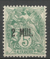 ALEXANDRIE N° 35 NEUF* TRACE DE CHARNIERE /  Hinge / MH - Ongebruikt