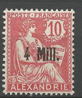 ALEXANDRIE N° 37 NEUF* TRACE DE CHARNIERE /  Hinge / MH - Unused Stamps