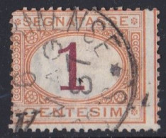 Italie - 1861 - 1878  Victor Emmanuel II  -  Segnatasse  1  Centesimi  Oblitéré - Impuestos