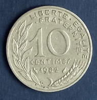 Pièce De 10 Centimes Marianne 1982 - 10 Centimes