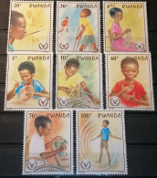 Rwanda 1981 International Year Of Disabled Persons Set MNH(**) - Somalia (1960-...)
