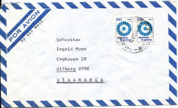 Argentina Air Mail Cover Sent To Denmark 10-12-1980 - Aéreo