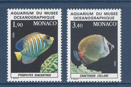 Monaco - YT N° 1541 Et 1542 ** - Neuf Sans Charnière - 1986 - Usati