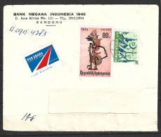 INDONESIE. N°702 De 1974 Sur Enveloppe Ayant Circulé. Théâtre D'ombre. - Marionetten