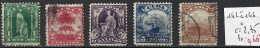 CUBA 142 à 46 Oblitérés Côte 2.75 € - Used Stamps
