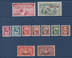 Kouang Tchéou - Lot De Timbres - Neuf Avec Rouille Et Sans Gomme - Unused Stamps