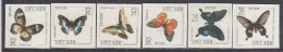 Vietnam Nord 1965 - Butterflies, Mi-Nr. 405/10, Imperforated, MNH** - Viêt-Nam