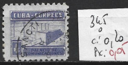 CUBA 345 Oblitéré Côte 0.20 € - Used Stamps