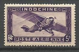 INDOCHINE PA N° 13 NEUF* LEGERE TRACE DE CHARNIERE / MH - Luchtpost