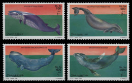 Somalia 1999 - Mi-Nr. 789-792 ** - MNH - Wale / Whales - Somalia (1960-...)