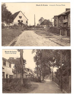 2 X RHODE St GENESE : Av. Du Nouveau Monde & Chemin Des Etangs - Non Circulées - Edit. V. Gofflt, Rhode St Genèse - St-Genesius-Rode