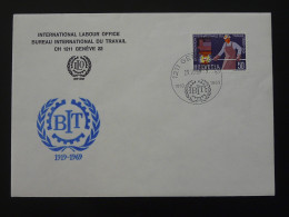 FDC Bureau International Du Travail OIT ILO Suisse 1969 (ex 1) - IAO