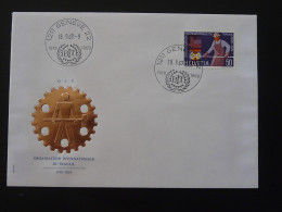 FDC Bureau International Du Travail OIT ILO Suisse 1969 (ex 2) - ILO