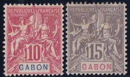 Gabon N°20/21 - Neuf Sans Gomme - TB - Nuovi