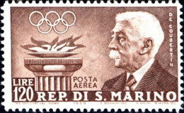 San Marino A127 - International Olympic Committee 1959 Airmail - MNH - Sommer 1960: Rom