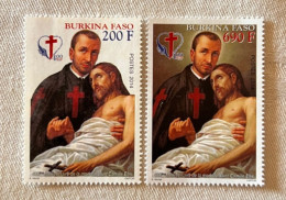 Burkina Faso 2014 The 400th Anniversary Of The Death Of Saint Camillus, 1550-1614 - Patron Saint Of The Sick - Burkina Faso (1984-...)