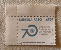 Burkina Faso 2015 The 70th Anniversary Of The United Nations - Burkina Faso (1984-...)