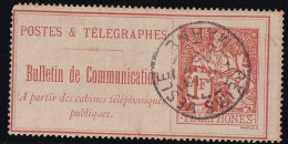 France Téléphone N°10 - Oblitéré - TB - Telegraaf-en Telefoonzegels