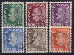 NORWAY 1955 - Canceled - Mi 396-41 - Oblitérés